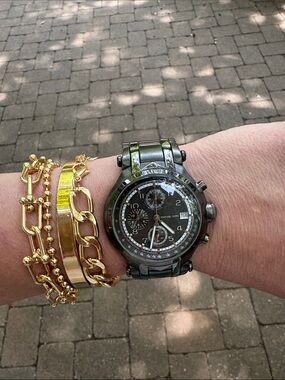 Michael Kors Gunmetal Chronograph Watch